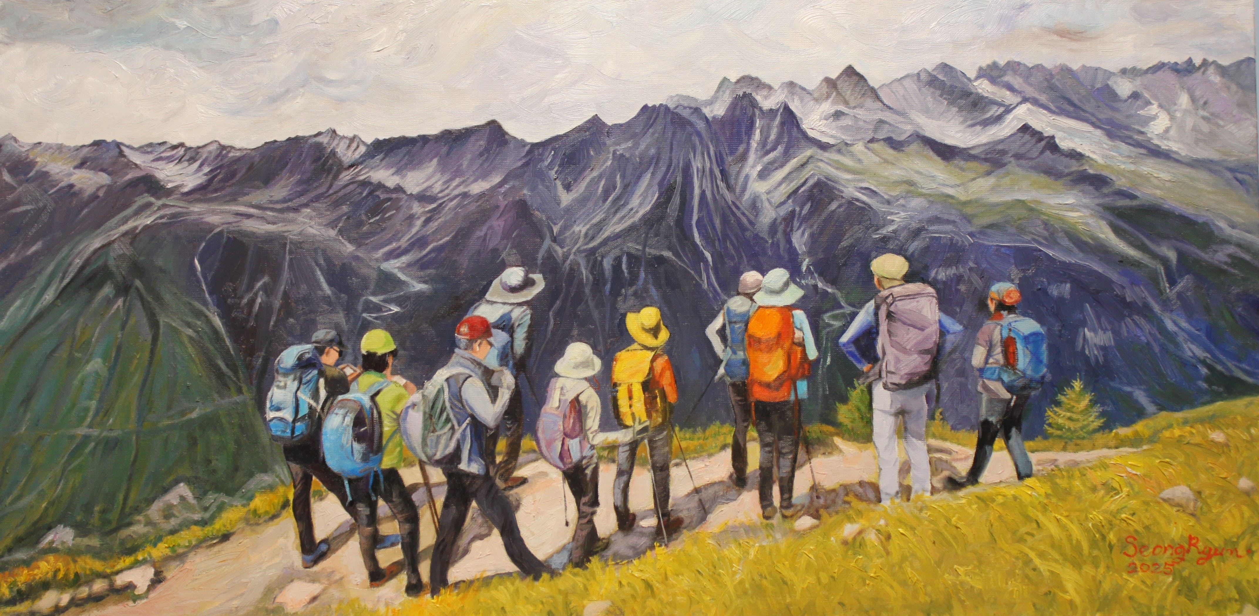 이성륜 - 시선 - 뚜르 드 몽블랑