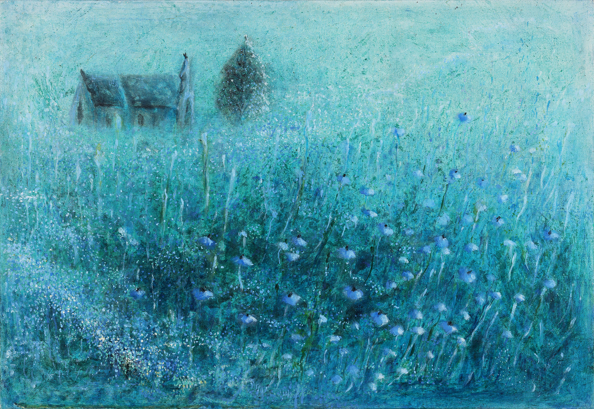 이어진 - The garden of blue light