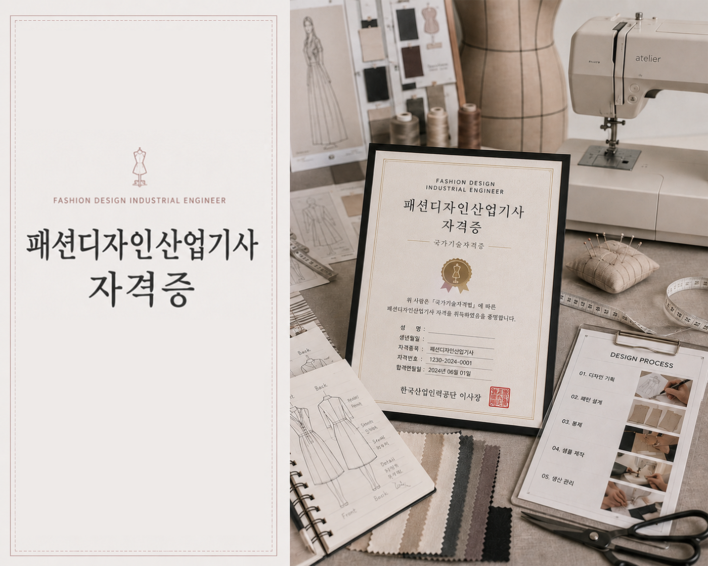 패션디자인산업기사