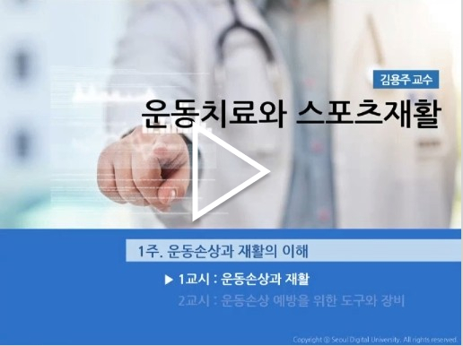 운동치료와스포츠재활-김용주 교수